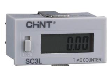 Horómetro Digital CHINT SC3L-5 42x22.5mm 9999h59min59s – Código 271134CH