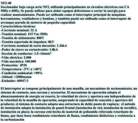 Seccionador a Panel CHINT NF2-32/3DORY 3P 32A 415V AC-23A Manilla Roja/Amarilla – Código 170232032CH