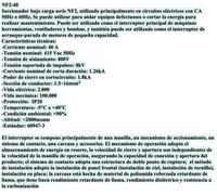 Seccionador a Panel CHINT NF2-40/3DORY 3P 40A 415V AC-23A Manilla Roja/Amarilla – Código 170232040CH