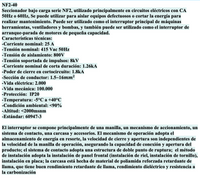 Seccionador a Panel CHINT NF2-25/3DORY 25A 3 Polos – Manilla Roja/Amarilla AC-23A 415V – Código 170232025CH