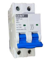 Interruptor a riel DIN CHINT NBP-63R 2P 16A 15kA – Código 07030216CH