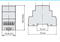 Relé de Falla de Fase y Secuencia CHINT NJYB3-1 380V AC con Entrada PTC – Código 0506034CH