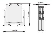 Relé de Nivel de Líquido CHINT NJB1-YW 230V AC con 3 Electrodos – Código 0505011CH