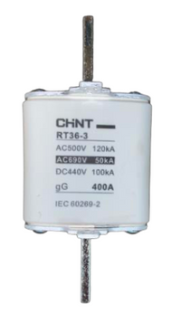 Fusible NH3 CHINT RT36-3 400A gG/gL 690 V 50 kA – Código 21013400CH