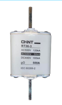 Fusible NH3 CHINT RT36-3 500A gG/gL 690 V 50 kA – Código 21013500CH