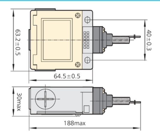 Final de Carrera metálico CHINT YBLX-CK-M106 Varilla Metálica Flexible IP52 – Código 57044611CH