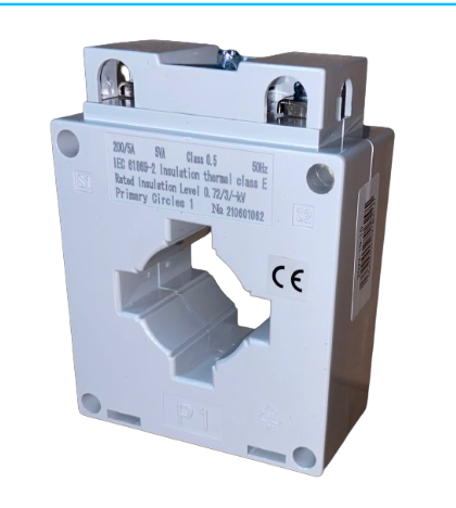 Transformador de Corriente CHINT BH-0.66 40I 200/5A Ventana 40×10 mm Clase 0.5 – Código 2901020CH