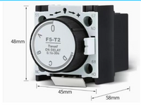 Temporizador Neumático CHINT F5-T2 On-Delay 0,1–30 s 1NA+1NC – Código 05030030CH