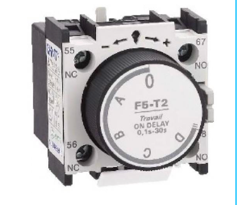 Temporizador Neumático CHINT F5-D0 Off-Delay 0,1–3 s 1NA+1NC – Código 05031003CH