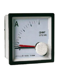 Amperímetro AC Indirecto CHINT NP72-A 80 A 72×72 mm Clase 1.5 – Código 27010075CH