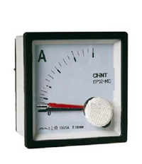 Amperímetro AC Indirecto CHINT NP72-A 40 A 72×72 mm Clase 1.5 – Código 27010040CH