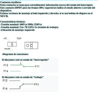 Contacto Auxiliar CHINT NM1-800 2CO Izquierdo – Código 072100180CH