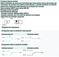 Contacto auxiliar + contacto de alarma CHINT NM1-800/3P AL/AU – Código 0721002080CH