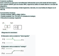 Contacto Auxiliar Lateral Izquierdo CHINT NM1-630 2CO – Código 072100163CH
