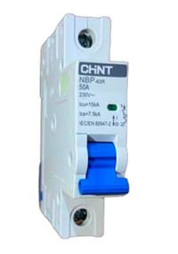 Interruptor a Riel DIN CHINT NBP-63R 1P 50A 15kA – Código 07030150CH