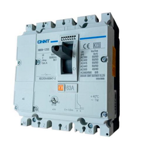 Adaptador a Riel DIN CHINT para NM8-125 4P DRA21-M8-4P – Código 170702CH