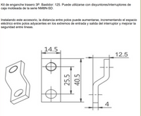 Terminales Extendidos CHINT para NM8N 125 3P FCP21-M8 – Código 0722053012CH