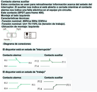 Contacto Auxiliar + Alarma CHINT NM1-400 AL/AU – Código 0721002040CH