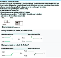 Contacto Auxiliar + Alarma CHINT NM1-250 Lado Izquierdo AL/AU-L – Código 0721002025CH