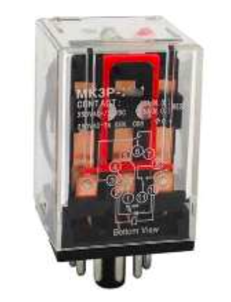 Relé Undecal CHINT JMK 3P-I 24VDC 3NA/3NC 10A con Indicador Mecánico – Código 053311024CH