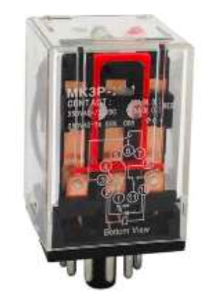 Relé Undecal CHINT JMK 3P-I 24VAC 3NA/3NC 10A con Indicador Mecánico – Código 053311124CH