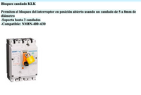 Bloqueo Candado CHINT NM8N-400 / NM8N-630 Ø8mm – Código 072204223CH