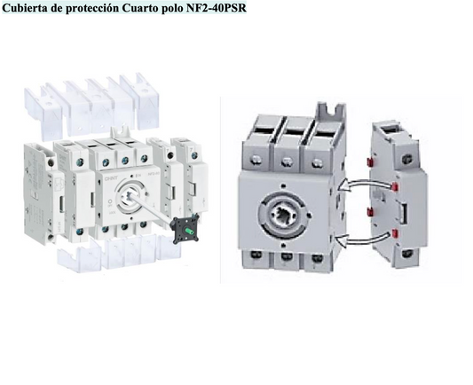 Módulo de 4to Polo para Seccionador CHINT 40A Modelo NF2-40PSR – Código 1709286440CH
