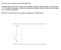 Contacto Auxiliar CHINT AX-X3 1NA+1NC para Interruptor NXB-125 – Código 070500507CH