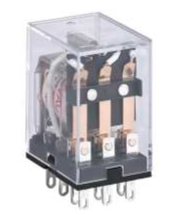 Mini Relé Industrial CHINT JZX-22F Bobina 24V AC 4 Contactos (4PDT) con LED – Código 0533080124CH