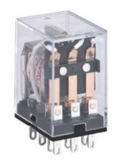 Mini Relé Industrial CHINT JZX-22F Bobina 24V AC 3 Contactos (3PDT) con LED – Código 0533080123CH