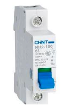 Desconectador Seccionador Modular CHINT NH2-125 1P 63A 230V – Código 171710063CH