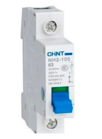 Desconectador Seccionador Modular CHINT NH2-125 1P 32A 230V – Código 171710032CH