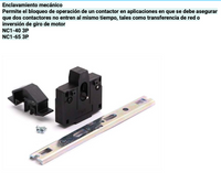 Enclavamiento Mecánico Horizontal CHINT para Contactores NC1/CJX2 40A a 65A – Código 03090040CH