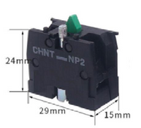 Bloque de Contacto Auxiliar Base 1NA CHINT NP2-L1111 para Cajas NPH1 – Código 25051111CH