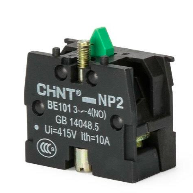 Bloque de Contacto Auxiliar CHINT NP2-BE101 1NA – Código 2505001CH
