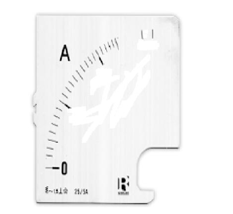 Escala para Amperímetro CHINT NP96 96x96mm 0-50A AC – Código 27021050CH