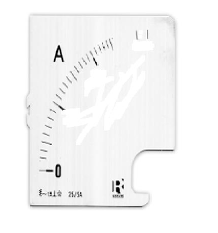 Escala para Amperímetro CHINT NP96 96x96mm 0-100A AC – Código 27021100CH