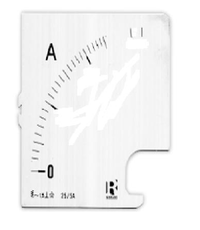 Escala para Amperímetro CHINT NP96 96x96mm 0-1000A AC – Código 27021101CH