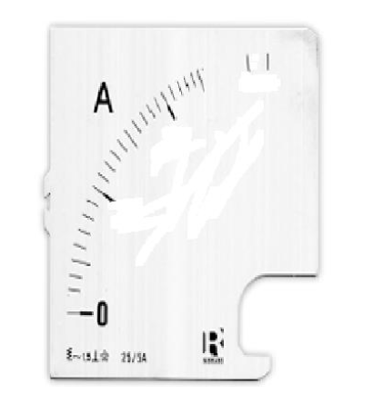 Escala para Amperímetro CHINT NP96 96x96mm 0-200A AC – Código 27021200CH