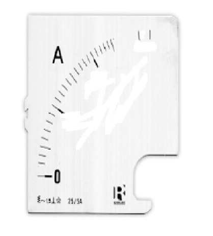 Escala para Amperímetro CHINT NP96 96x96mm 0-2500A AC – Código 27021251CH