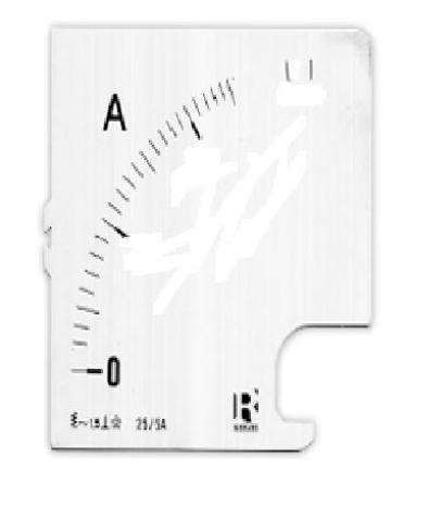 Escala para Amperímetro CHINT NP96 96x96mm 0-4000A AC – Código 27021401CH