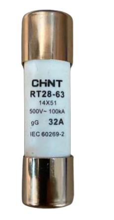 Fusible Cilíndrico CHINT 14x51mm 32A gG/gL 500V – Código 21051532CH