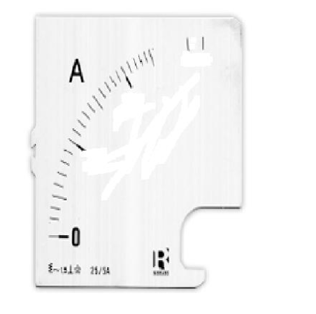 Escala para Amperímetro CHINT NP72 72x72mm 0-50A AC – Código 27011050CH