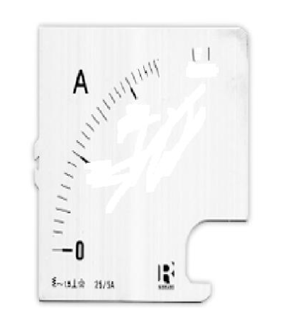Escala para Amperímetro CHINT NP72 72x72mm 0-400A AC – Código 27011400CH