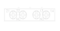 TRANSVERSE AUX. SWITCH 1NO + 1NC - 3RV2901-1E