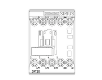 contactor de potencia, AC-3e/AC-3, 9 A, 4 kW/400 V, tripolar, 24 V DC, contactos auxiliares: 1 NA, borne de tornillo, tamaño: S00 - 3RT2016-1BB41-0CC0