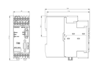 Módulo Base Siemens SIMOCODE pro V PB 3UF7010-1AU00-0 4 Entradas / 3 Salidas PROFIBUS DP 110–240 V AC/DC – Código 3UF7010-1AU00-0 ￼