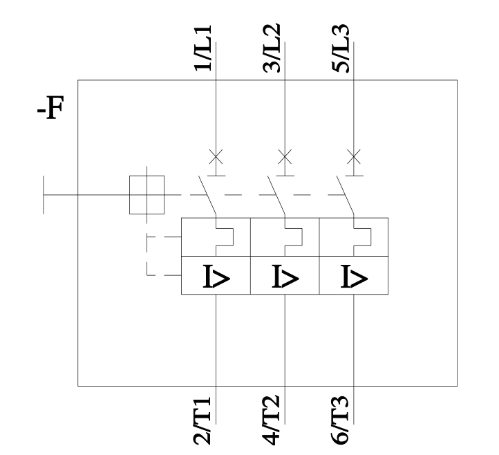 Disyuntor de protección del motor Siemens 3RV2, 690V, 27A, 32 A - 3RV2021-4EA10