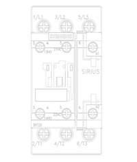 CONTACTOR 32A AC3 110Vac 1NA+1NC S0 - 3RT2027-1AG20