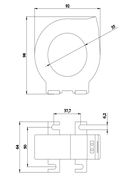 Transformador de corriente Siemens SIRIUS 40 A